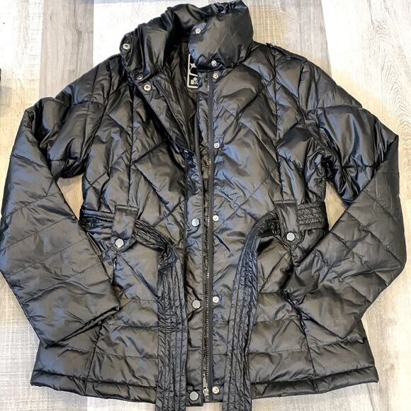 BIG CHILL Freestyle puffer jacket down blend zip/snap front zip women’s medium - Picture 10 of 13